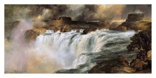 Cliffs of Green River-Thomas Moran-Art Print