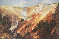 Shoshone Falls on the Snake River-Thomas Moran-Art Print