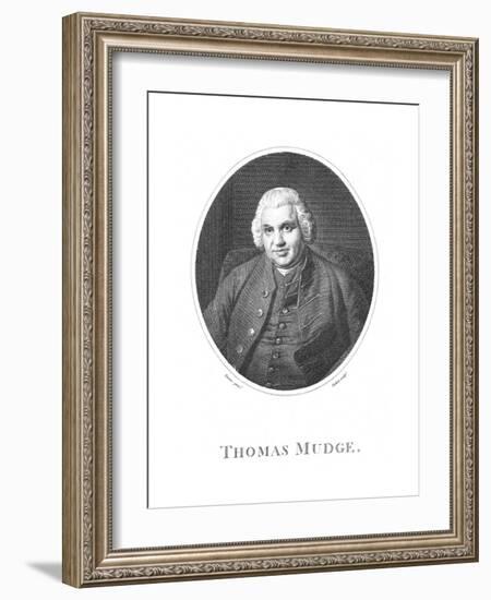 Thomas Mudge, English Horologist, 1795-Baker-Framed Giclee Print