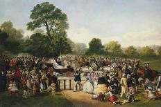 Hyde Park, London, England, Entrance of Queen Victoria-Thomas Musgrave Joy-Premier Image Canvas