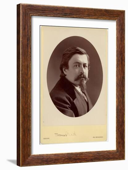 Thomas Nast (1840-1902), American Cartoonist-Napoleon Sarony-Framed Photographic Print