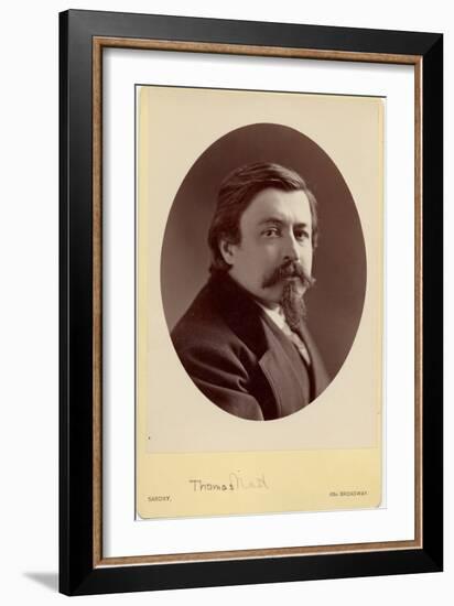 Thomas Nast (1840-1902), American Cartoonist-Napoleon Sarony-Framed Photographic Print