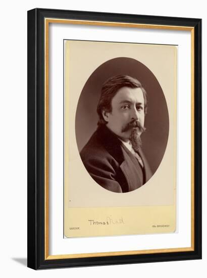 Thomas Nast (1840-1902), American Cartoonist-Napoleon Sarony-Framed Photographic Print