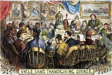 Thanksgiving Cartoon, 1869-Thomas Nast-Giclee Print