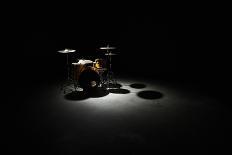 Drum Kit, Elevated View-Thomas Northcut-Framed Photographic Print