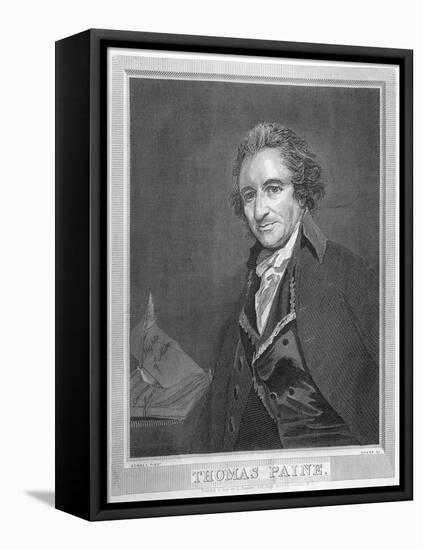 Thomas Paine Radical Political Writer and Freethinker-William Sharp-Framed Stretched Canvas