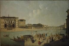 The Arno at Florence-Thomas Patch-Giclee Print