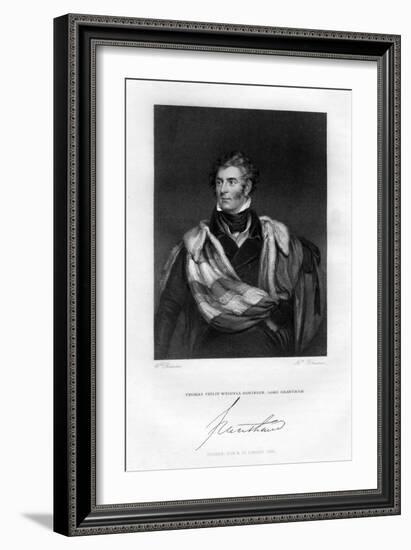 Thomas Philip Weddell Robinson, Lord Grantham, 1829-H Robinson-Framed Premium Giclee Print