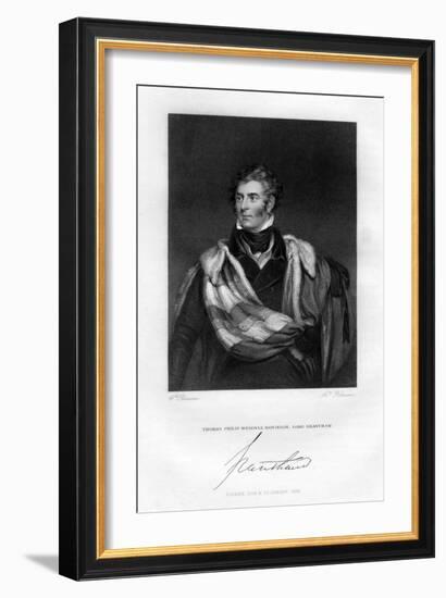 Thomas Philip Weddell Robinson, Lord Grantham, 1829-H Robinson-Framed Premium Giclee Print