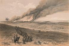 Redan and Advanced Trenches of British Right Attack, 1856-Thomas Picken-Giclee Print