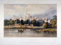 Windsor Castle, Berkshire, 1851-Thomas Picken-Mounted Giclee Print