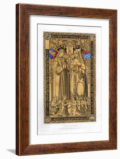 Thomas Pownder, Merchant and Bailiff of Ipswich, 1525-Henry Shaw-Framed Giclee Print