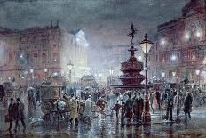 Piccadilly Circus at Night, 1911-Thomas Prytherch-Giclee Print