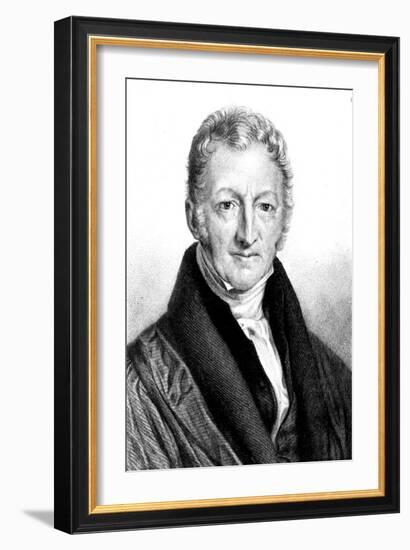 Thomas Robert Malthus, English Economist and Clergyman-John Linnell-Framed Giclee Print