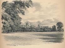 Windsor Castle from the River, 1902-Thomas Robert Way-Mounted Giclee Print
