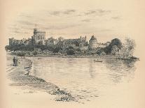 Windsor Castle from the River, 1902-Thomas Robert Way-Giclee Print