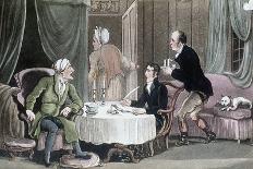 Doctor Syntax Making His Will, C1816-Thomas Rowlandson-Giclee Print
