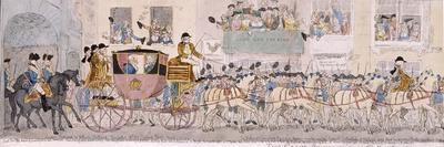 Procession of King George III and Queen Charlotte to St Paul's Cathedral, London, 1789-Thomas Rowlandson-Giclee Print