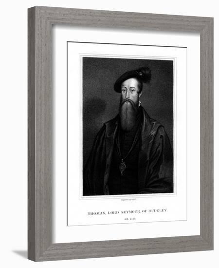 Thomas Seymour, Baron Seymour of Sudeley, Younger Brother of Jane Seymour-W Holl-Framed Giclee Print