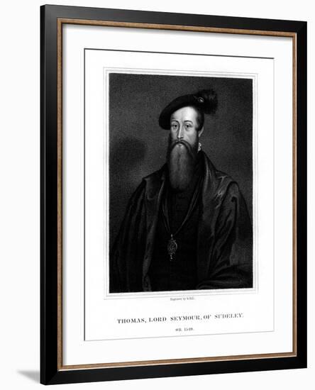 Thomas Seymour, Baron Seymour of Sudeley, Younger Brother of Jane Seymour-W Holl-Framed Giclee Print