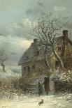 Returning Home in Winter-Thomas Smythe-Giclee Print
