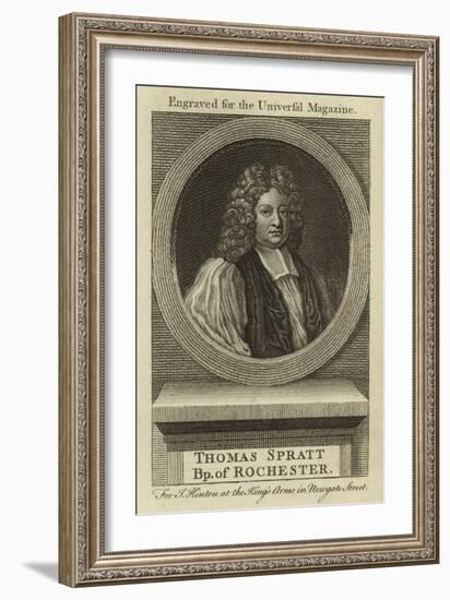 Thomas Spratt, Bishop of Rochester-null-Framed Giclee Print