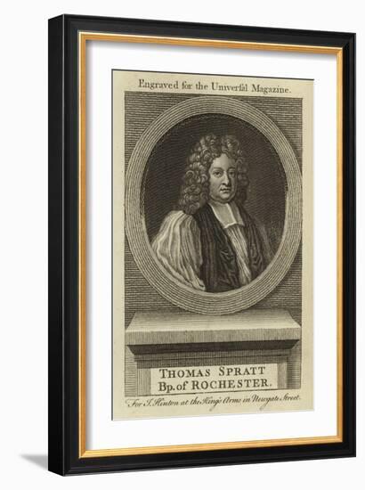 Thomas Spratt, Bishop of Rochester-null-Framed Giclee Print