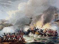 The Battle of Trafalgar, 21st October 1805 (1816)-Thomas Sutherland-Framed Giclee Print