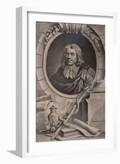 Thomas Sydenham, English physician, c1747 (1894)-Jacobus Houbraken-Framed Giclee Print