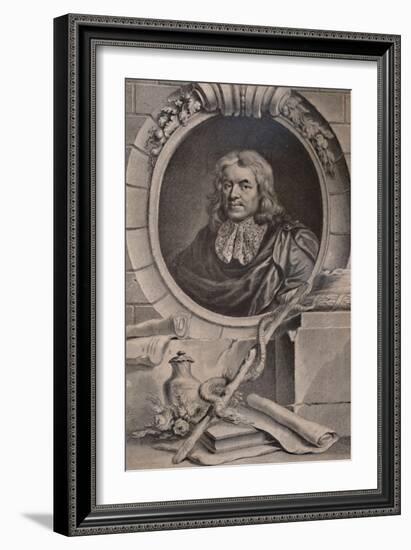 Thomas Sydenham, English physician, c1747 (1894)-Jacobus Houbraken-Framed Giclee Print