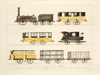 Coaches Etc. Employed on the Railway, 1831 (Hand Coloured Engraving)-Thomas Talbot Bury-Giclee Print