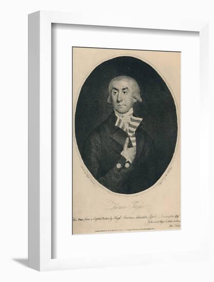 'Thomas Tayler, Master of Lloyd's Coffee House, 1774-1796', (1928)-Unknown-Framed Photographic Print