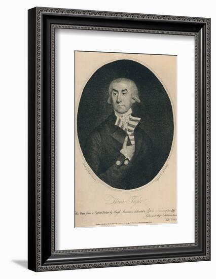 'Thomas Tayler, Master of Lloyd's Coffee House, 1774-1796', (1928)-Unknown-Framed Photographic Print