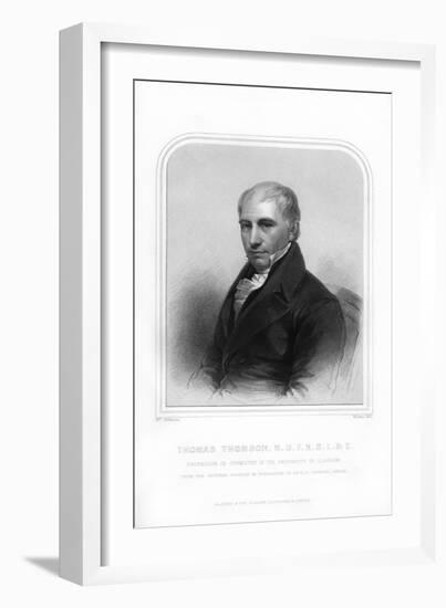 Thomas Thomson, Scottish Chemist-William Holl II-Framed Giclee Print