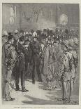 Presentation of Long Service Medals to Volunteers at the London Scottish Drill Hall, Westminster-Thomas Walter Wilson-Giclee Print