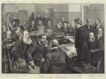 The Parnell Commission, Sir Henry James Replying on the Whole Case-Thomas Walter Wilson-Giclee Print