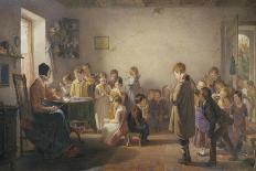The School Room-Thomas Webster-Giclee Print