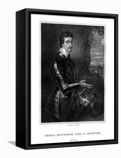 Thomas Wentworth, 1st Earl of Strafford, English Statesman-R Cooper-Framed Premier Image Canvas