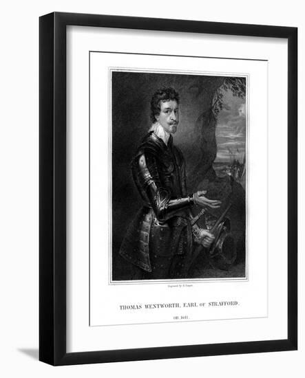 Thomas Wentworth, 1st Earl of Strafford, English Statesman-R Cooper-Framed Giclee Print