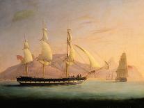 The Battle of Trafalgar, 21st October 1805. Painted 1806-Thomas Whitcombe-Giclee Print