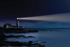 Lighthouse-Thomas Wiewandt-Stretched Canvas