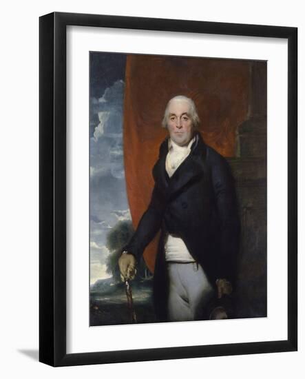 Thomas Williams of Llanidan (1737-1802) (Oil on Canvas)-Thomas Lawrence-Framed Giclee Print