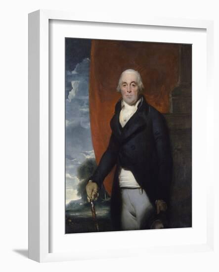 Thomas Williams of Llanidan (1737-1802) (Oil on Canvas)-Thomas Lawrence-Framed Giclee Print