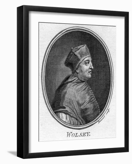 Thomas Wolsey (C1475-153), English Statesman-Benoist-Framed Giclee Print