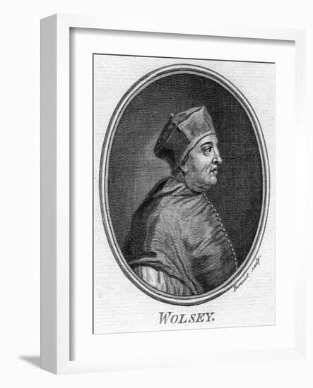 Thomas Wolsey (C1475-153), English Statesman-Benoist-Framed Giclee Print