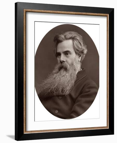 Thomas Woolner, Ra, Professor of Sculpture at the Royal Academy, 1877-Lock & Whitfield-Framed Photographic Print