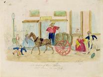 The Beauties of Street Sprinkling, New York City, 1856-Thomas Worth-Giclee Print