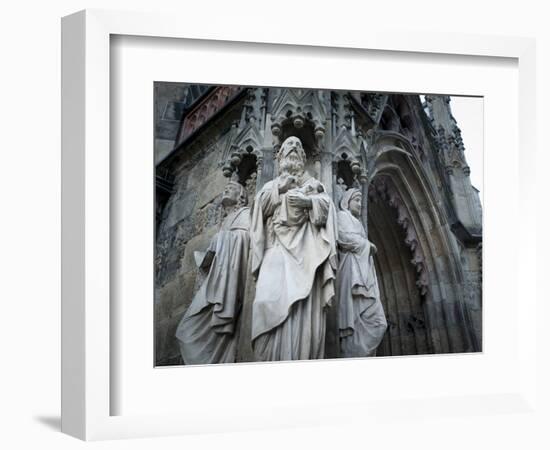 Thomaskirche, Leipzig, Saxony, Germany, Europe-Michael Snell-Framed Photographic Print