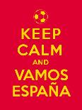 Keep Calm and Vamos Espana-Thomaspajot-Framed Art Print