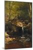 Thompson Cascade, White Mountains-Albert Bierstadt-Mounted Giclee Print
